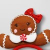 Christmas Female Gingerbread Headband - Wondershop™ - 2 of 3