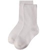 Memoi Toddler's and Kids' Basic Soft Rayon from Bamboo Crew Socks - 3 of 4