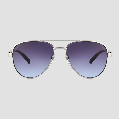 Women's Aviator Sunglasses - Universal Thread™ Silver
