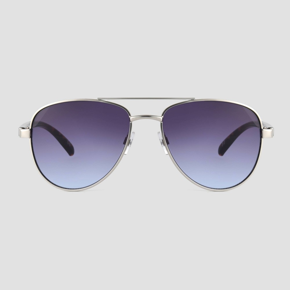 Women's Aviator Sunglasses - Universal Thread™ Silver