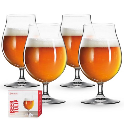 Spiegelau Craft Beer Tasting Kit Glasses, Set of 3, Lead-Free Crystal,  Modern Beer Glasses, Dishwasher Safe