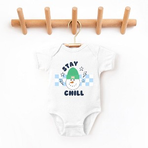 The Juniper Shop Stay Chill Checkered Baby Bodysuit - 1 of 2