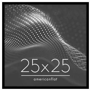 Americanflat Poster Frame - Perfect for Photos and Artwork - Black - 1 of 4