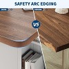 Folding Dining Table with Storage Drawers & Wheels, Space-Saving Kitchen Table for Small Spaces & Apartments - 4 of 4