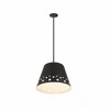 Z-Lite Katie 1 - Light Chandelier in  Matte Black - image 2 of 3