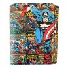 Adult Captain America Cover Collage Trifold Wallet in Collectors Tin - 2 of 4