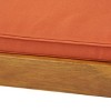 Christopher Knight Home Nadine Outdoor Acacia Wood Armless Adjustable Chaise Lounge with Cushion - 4 of 4