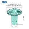 Unique Bargains PVC Anti-Odor Durable Anti-Slip Bathroom Floor Drain Stoppers - 2 of 3