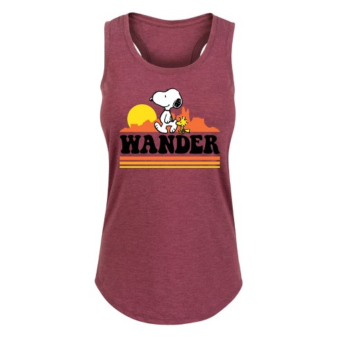 Women's - Peanuts -  Graphic Racerback Tank - image 1 of 4