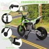 12V Kids Dirt Bike, Electric Ride on Motorcycle with Training Wheels - 2 of 4