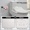 JUJABU 5-Piece Stainless Steel Wall-Mounted Bathroom Accessory Set - 4 of 4