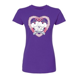 Women's - Pokémon - Maushold 3 Coquette Fitted Graphic T-Shirt - 1 of 1