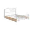 Platform Bed Frame, Metal Platform Bed Frame with 4 Drawers and Headboard - 2 of 4