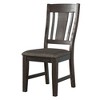 Set of 2 Cash Side Chair Set Dark Gray - Picket House Furnishings: Mid-Century Modern, Polyester Upholstery, Wood Frame - 3 of 4