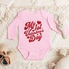 The Juniper Shop First Valentine's Cursive Baby Long Sleeve Bodysuit - 2 of 3