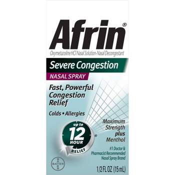 Afrin Severe Congestion Spray - 0.5 fl oz