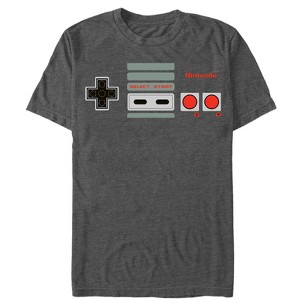 Men's Nintendo NES Controller Buttons T-Shirt - 1 of 4