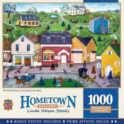 MasterPieces Hometown Gallery - The Dress Shop 1000pc Puzzle