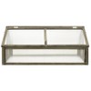 vidaXL Greenhouse Gray 44.8"x31.4"x19.6" Firwood - 3 of 4
