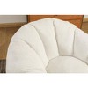 Lyngins Giant Faux Fur Bean Bag Chair, Ergonomic Lazy Chair with Memory Foam, Stylish Accent Chair, Single Sofa Chair for Home & Leisure - 3 of 4