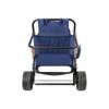 NicBex 2-in-1 Foldable Beach Lounge Chair with Pull Cart & Wheels, Integrated Wagon for Pool, Picnic, Backyard - 3 of 4