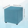 Unique Bargains Polyester Washable Stretch Thick Stool Protective Covers - 2 of 4