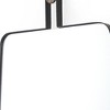 HomeRoots 36" Black Metal Framed Accent Mirror - 4 of 4