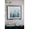 VisioGear Set of 2 Crystal Mirror Framed Wall Art on Mellow Golden Tint Background, Home Decor for Living Room, 23.6"*23.6"*1" - 4 of 4