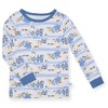 Sleep On It Infant & Toddler Boys 2-Piece Super Soft Jersey Snug-Fit Pajama Set with Matching Socks - 2 of 4