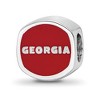 Black Bow Jewelry Sterling Silver Georgia Bulldogs NCAA Bead Charm - 4 of 4