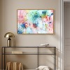 Art Remedy Doll Memories - Rainbow Vibes Colorful Abstract Wall Art Framed - 2 of 4