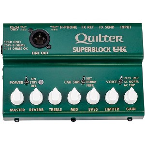 Quilter Labs Superblock UK Amplifier Head Green - 1 of 1