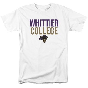Men's Whittier College Official Stacked T-Shirt - 1 of 4