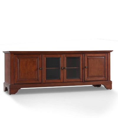 Cherry Tv Stands Entertainment, Tall Tv Stand Bookcase Cherry Wood