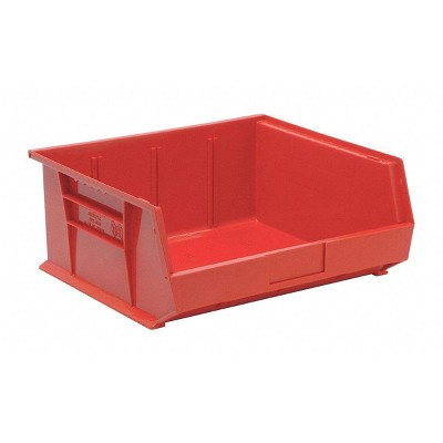 Quantum Storage Systems Bin, Stacking Or Hanging, 16-1/2"W X 14-3/4"D X 7"H