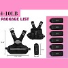 Adjustable Weighted Vest Women, 4-10/6-20 Adjustable Weight Vest With Reflective Strips and Large Pocket for Daily Exercise and Home Gym - 2 of 4