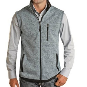 Men's Knit Melange Vest - Powder River - 1 of 1