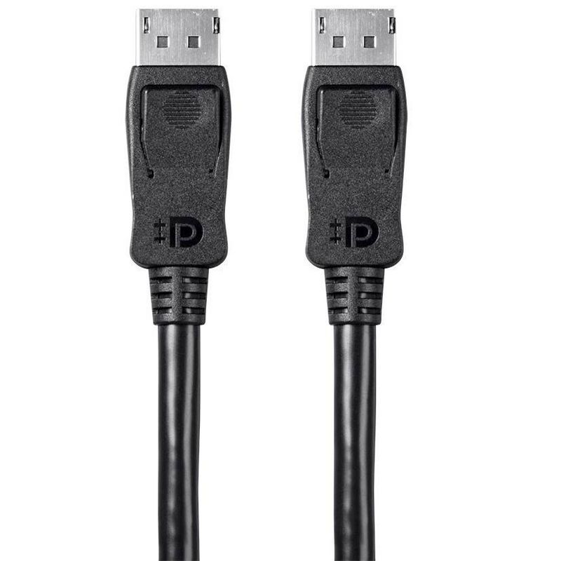 Monoprice DisplayPort 1.4 Cable - 6 Feet - Black | For Computer, Desktop, Laptop, PC, Monitor, Projector, Dell, ASUS, and More - Select Series, 2 of 7