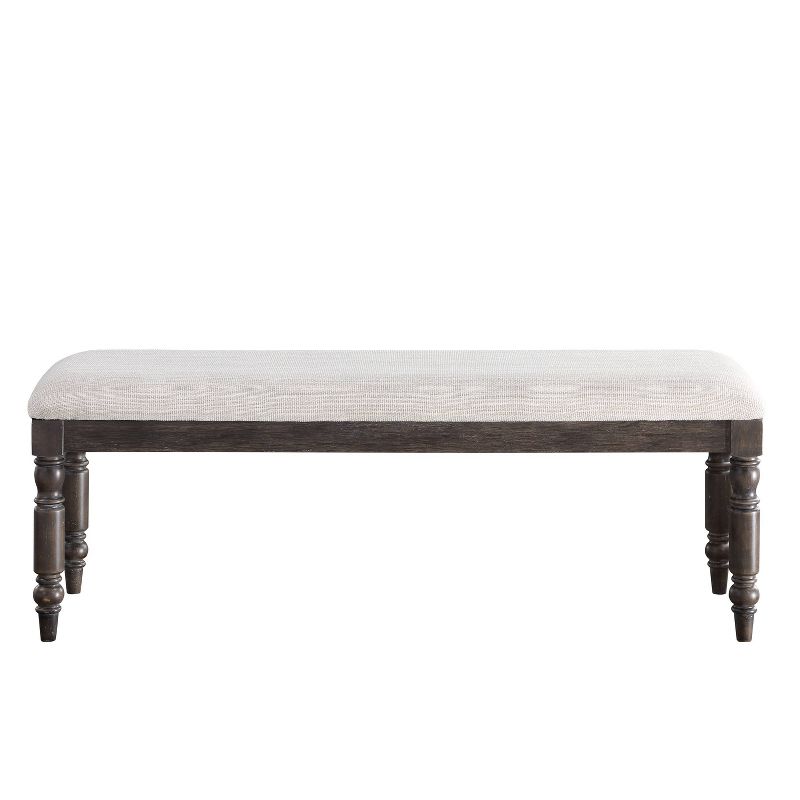 Hutchins Dining Bench Washed Espresso - Steve Silver Co., 4 of 9
