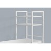 PAGED Simple Modern Computer Desk, Trapezoid Home Office Desk with 4 Storage Drawers, Wooden Desktop and Metal Legs for Office, Study - 2 of 4