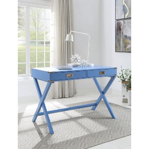 NicBex Home Office Desk 42" Modern Writing Desk with 2 Drawers with Metal Slides and Wooden Frame for Office, Study, Living Room - 1 of 4