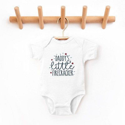 The Juniper Shop Daddy's Little Firecracker Baby Bodysuit