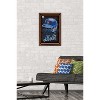 Trends International MLB New York Mets - Neon Helmet 23 Framed Wall Poster Prints - 2 of 4