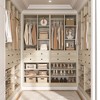 Aheaplus Closet Organizer System with Drawers and Adjustable Shelves, Freestanding Walk-in Wooden Closet - 3 of 4