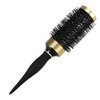Unique Bargains Round Hair Brush Nano Thermal Ceramic Black 1.77" - 3 of 4