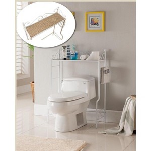 Kings Brand Etagere Freestanding Bathroom Shelf Storage Organizer Rack - 1 of 4