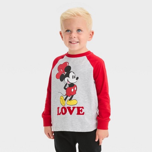 Mickey mouse t shirt hotsell toddler boy