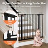 GOTGELIF Baby Safety Gate 36" Extra Tall 29.5-43.3" Wide Auto Close Pressure Mount Pet Gate - 3 of 4