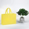 Unique Bargains Unique Reusable Gift Bags,Horizontal Style Non-Woven Grocery Tote Bag for Travel Storage - 4 of 4