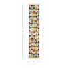 Multicolor Classroom Table and Shelf Runner with Fringe - 64'' Long Fabric Preschool and Daycare Dcor with Tassles - 4 of 4